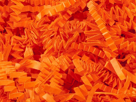 Orange Crinkle Cut Shred